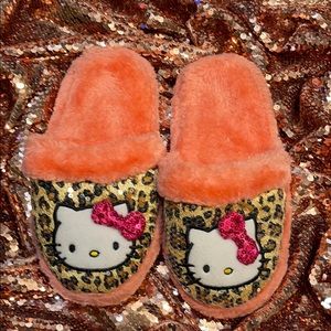 Girls Hello Kitty Slippers